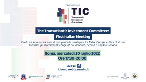 Transatlantic Investment Committee Transatlantic Investment Committee