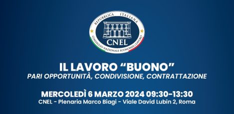 Il lavoro Buono CNEL
